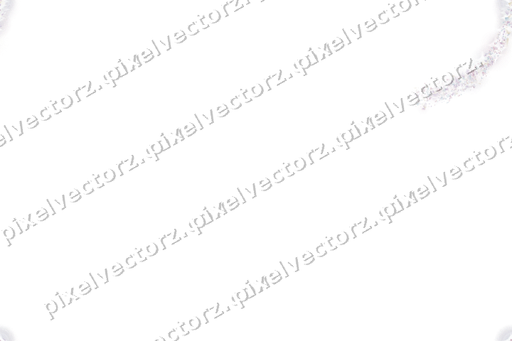 Nahtloser Sternenschweif aus Konfetti auf transparentem Grund