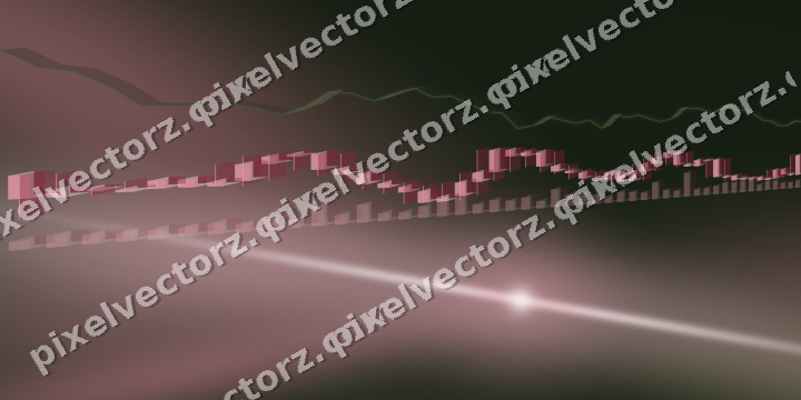 Leuchtender Neon Diagramm Hintergrund in Rosa und Dunkellimette