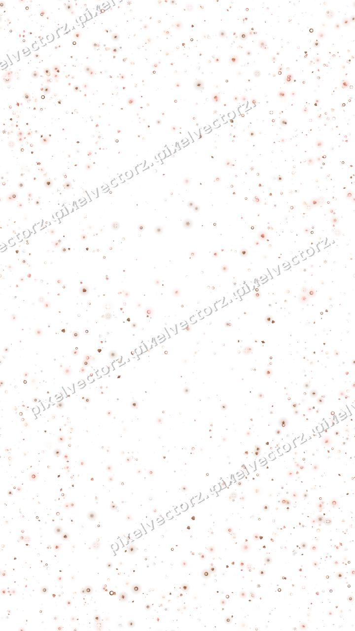 Nahtloser Glitzerkranz in Orange und Rot auf transparentem Grund