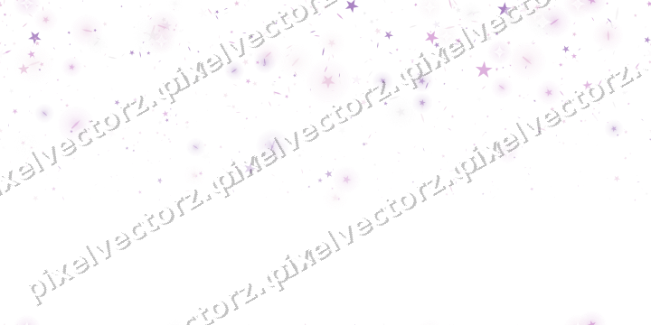 Nahtloser Glitzerregen in Magenta und Violett auf transparentem Grund