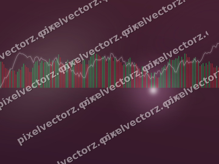 Leuchtender Neon Diagramm Hintergrund in Dunkelmagenta und Limette