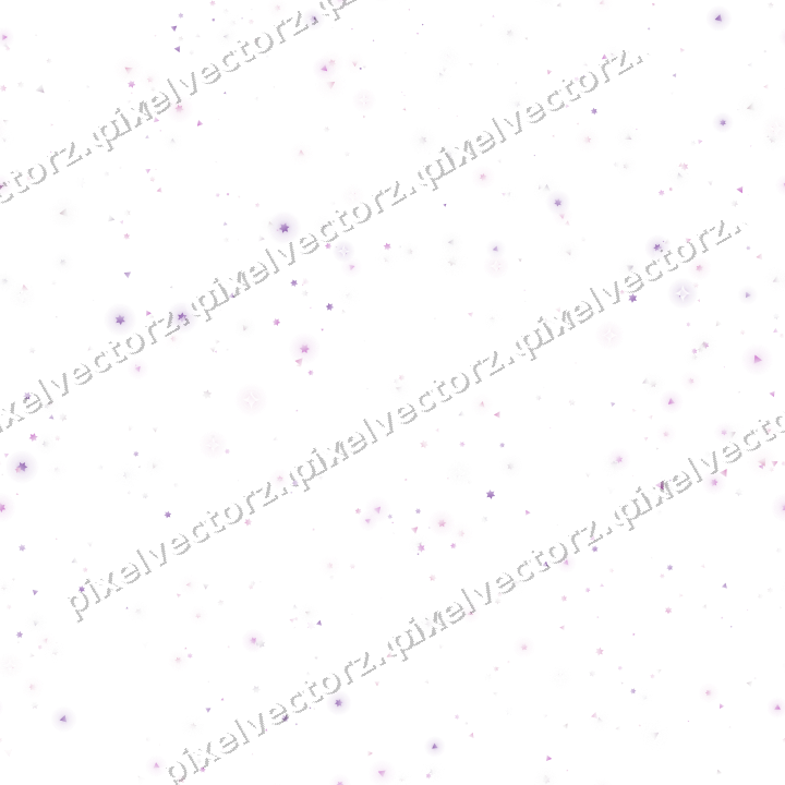 Nahtlose Glitzerstreuung in Magenta auf transparentem Grund