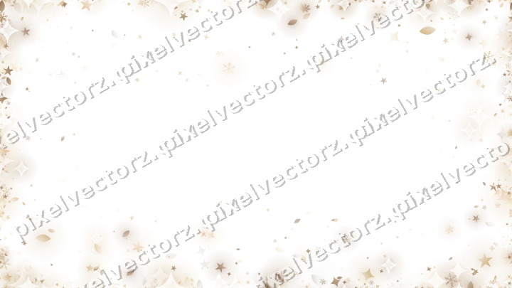 Nahtlose Glitzervignette in Bernstein auf transparentem Grund