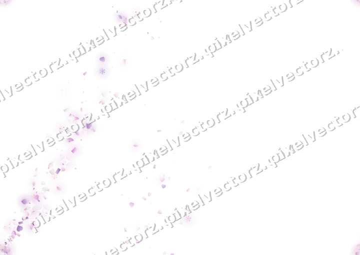 Nahtloser Sternenschweif in Magenta auf transparentem Grund