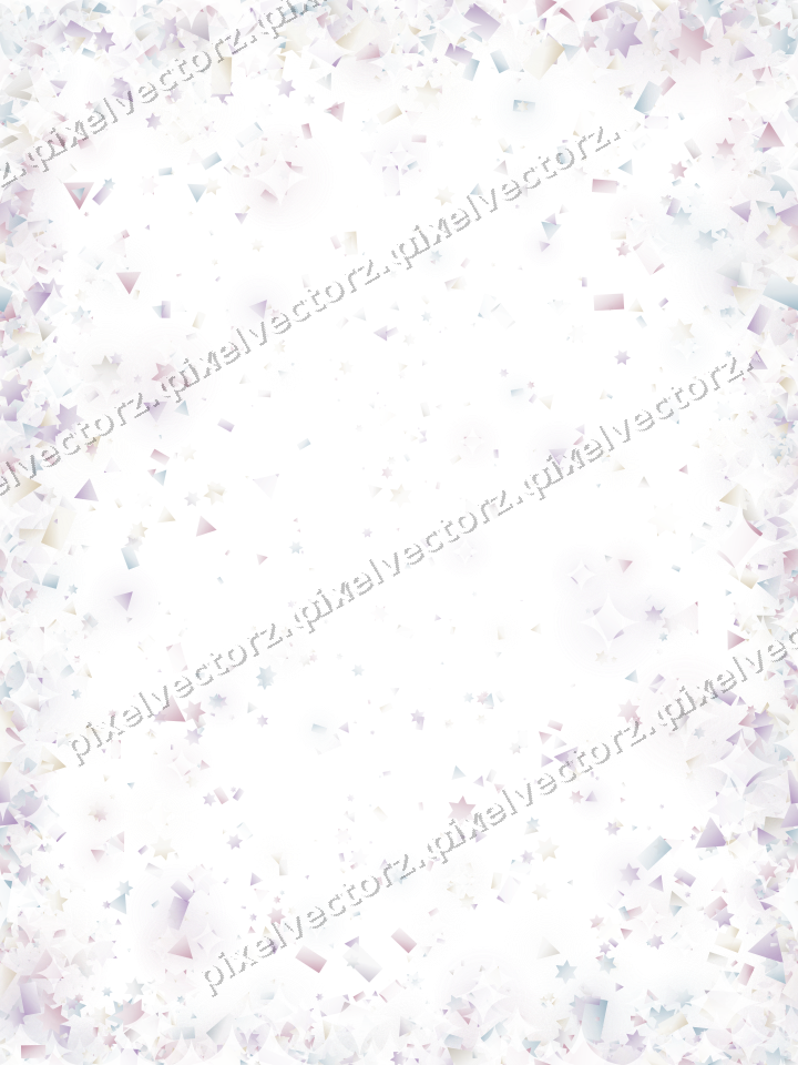 Nahtlose Glitzervignette in Blassrosa auf transparentem Grund