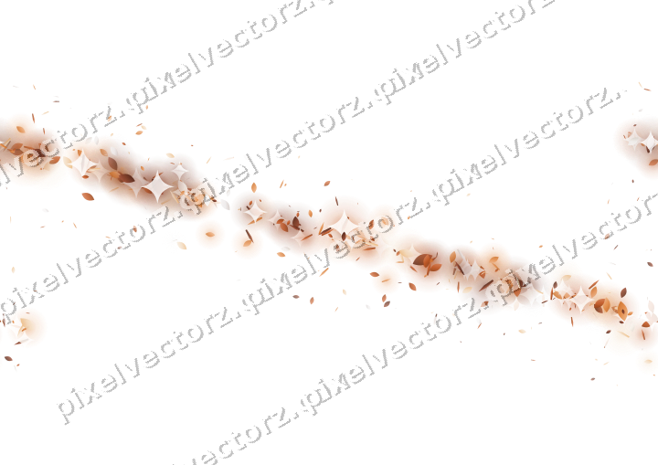 Nahtloses Glitzerband auf transparentem Grund
