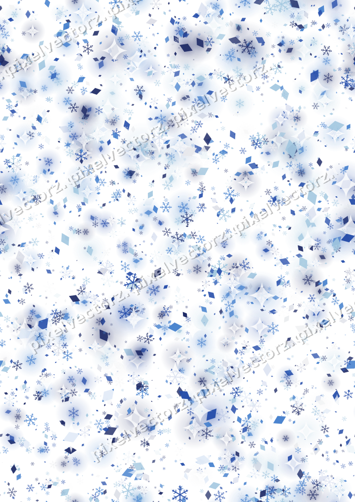 Nahtlose Glitzerstreuung in Blau und Türkis auf transparentem Grund