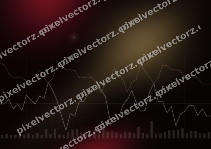 Leuchtender Neon Diagramm Hintergrund in Rosa und Rot