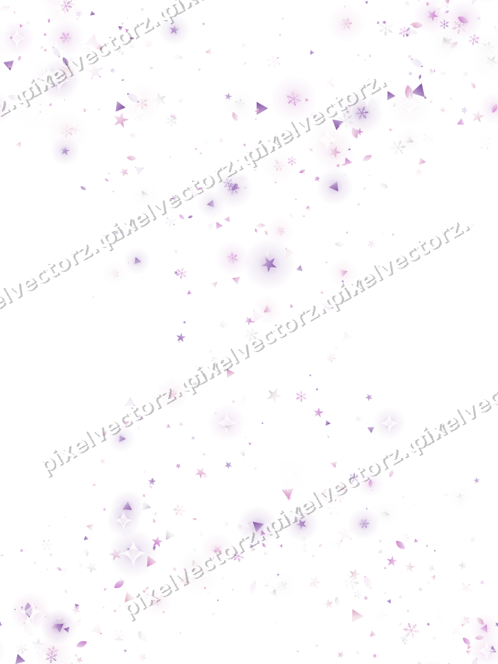 Nahtloser Glitzerkranz in Magenta und Violett auf transparentem Grund