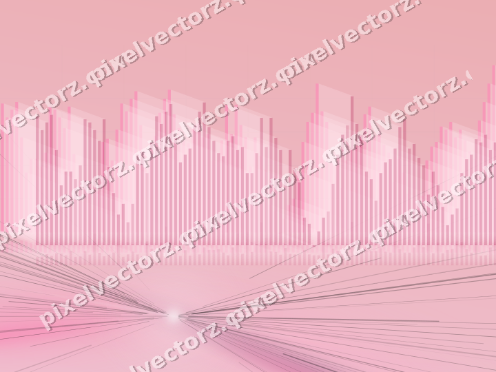 Zarter Pastell Diagramm Hintergrund in Rosa und Blau