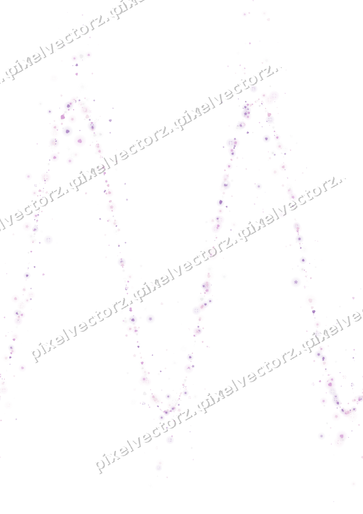 Nahtlose Glitzerwelle aus Herzen und Blüten auf transparentem Grund