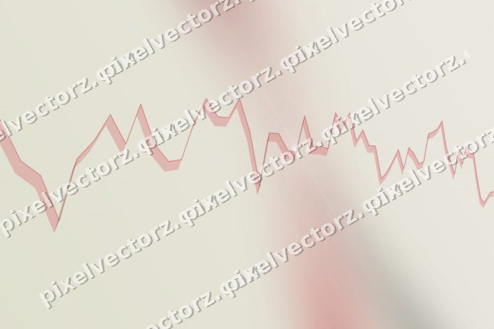 Zarter Pastell Diagramm Hintergrund in Rot und Blassbernstein