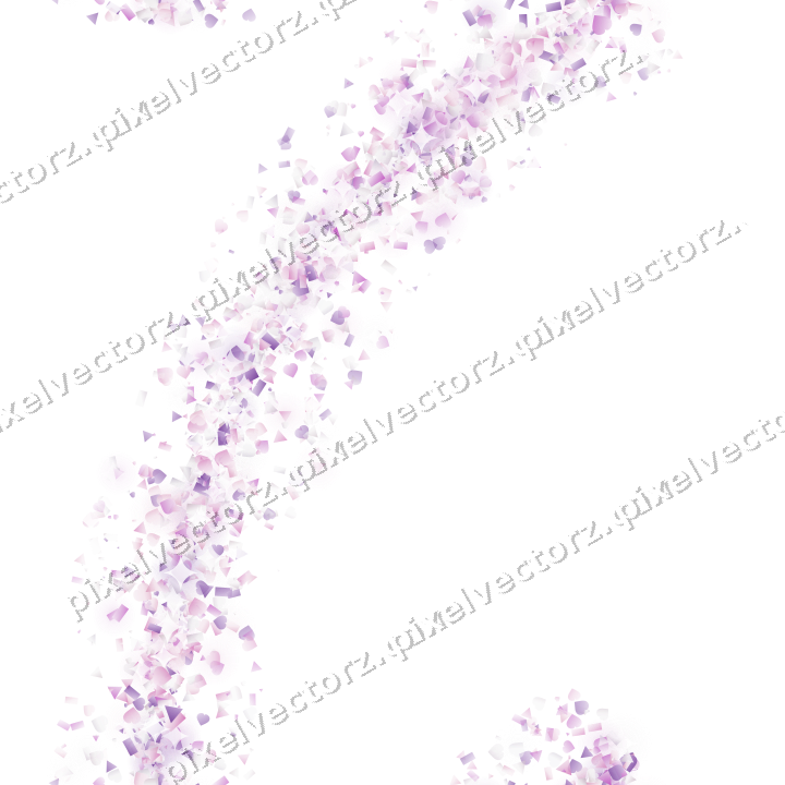 Nahtloser Glitzerbogen in Magenta und Violett auf transparentem Grund