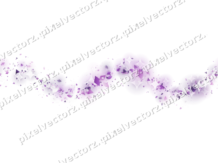 Nahtlose Glitzerwelle aus Tropfen und Rauten auf transparentem Grund