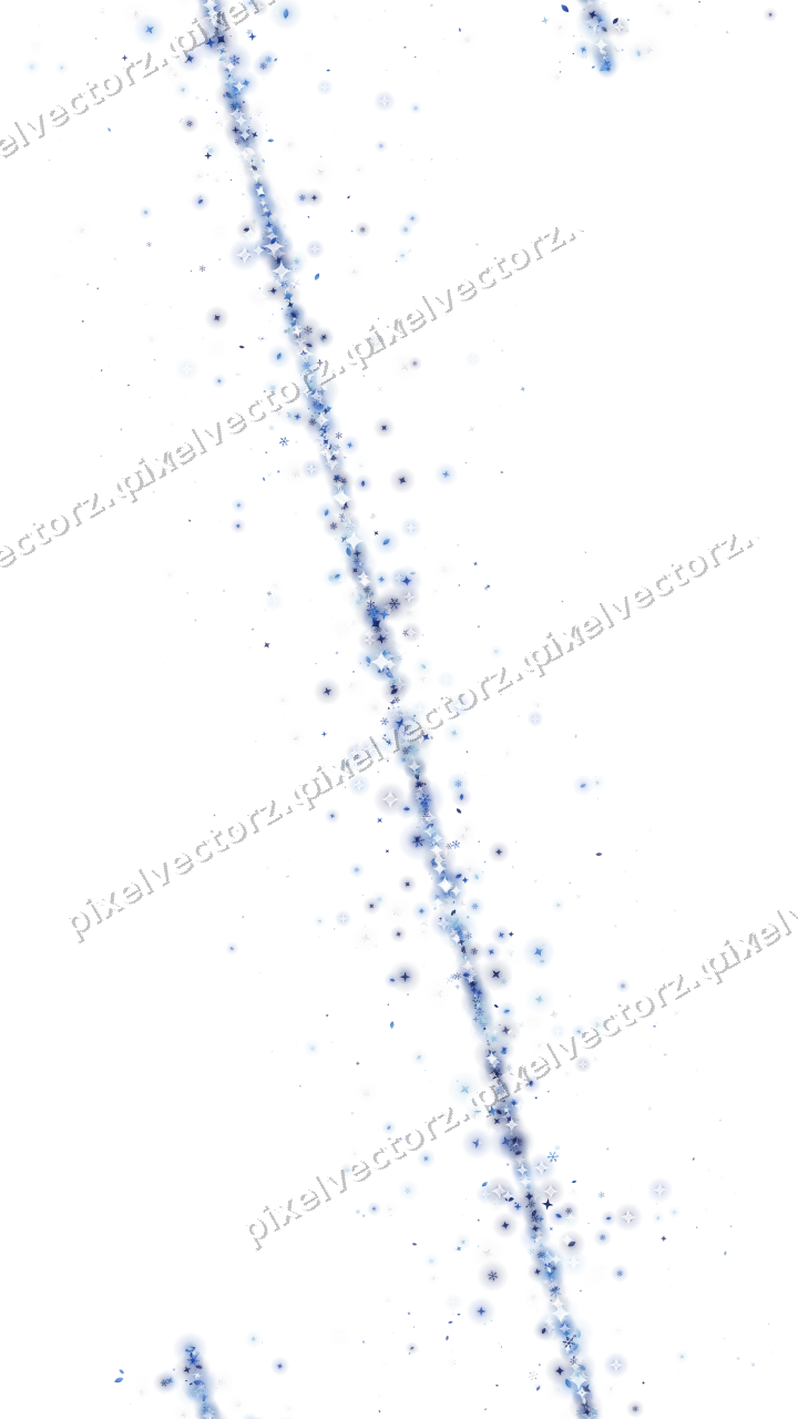 Nahtloses Glitzerband aus Sternen und Funken auf transparentem Grund