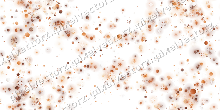 Nahtloser Glitzerkranz auf transparentem Grund