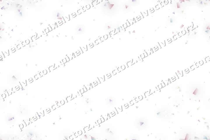 Nahtlose Glitzervignette in Blassrosa auf transparentem Grund
