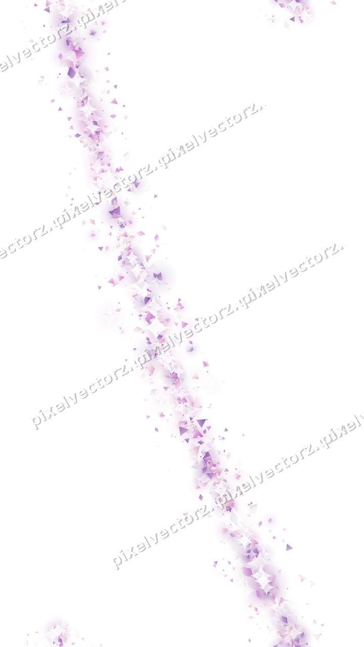 Nahtloser Glitzerbogen in Magenta und Violett auf transparentem Grund