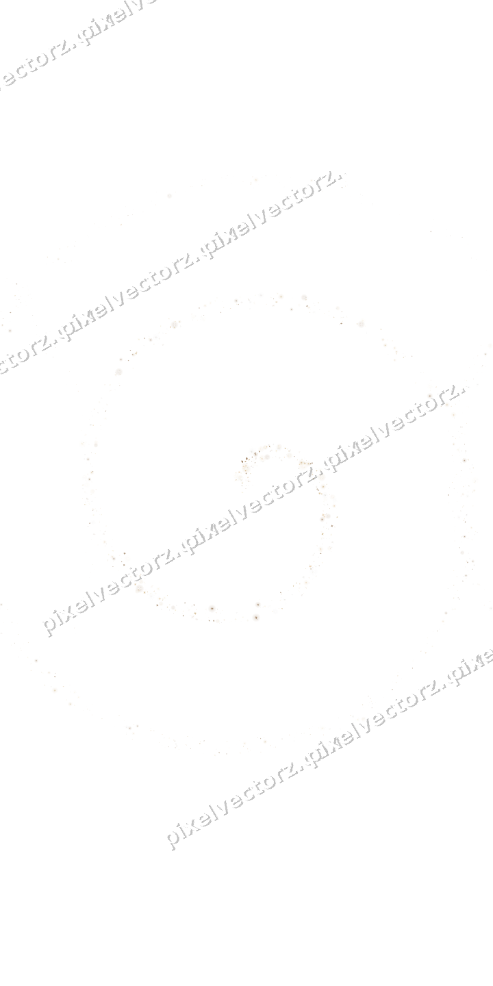 Nahtlose Glitzerspirale aus Funken und Rauten auf transparentem Grund