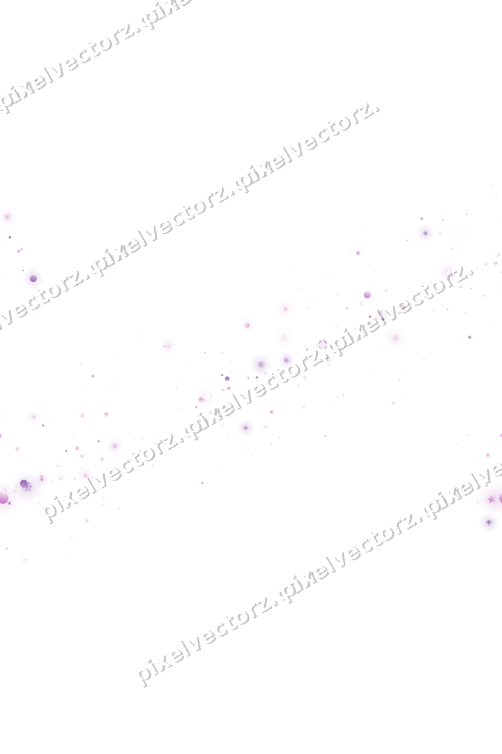 Nahtloses Glitzerband in Magenta und Violett auf transparentem Grund