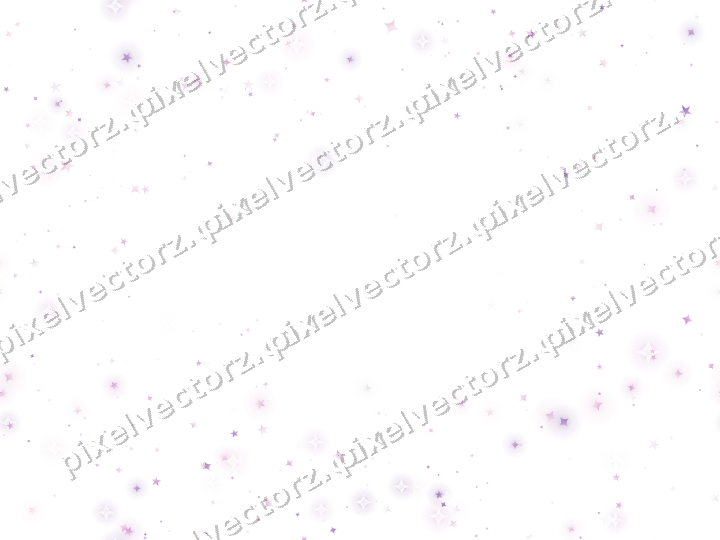 Nahtloser Glitzerkranz aus Sternen und Funken auf transparentem Grund