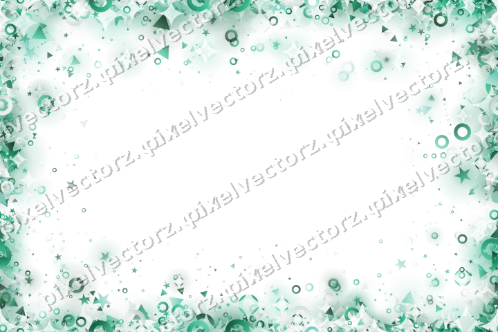 Nahtlose Glitzervignette auf transparentem Grund
