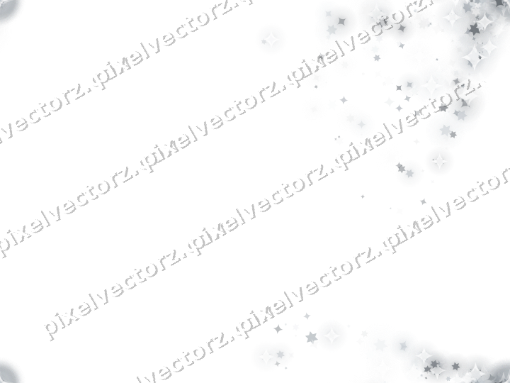 Nahtloser Glitzerfächer aus Sternen und Funken auf transparentem Grund