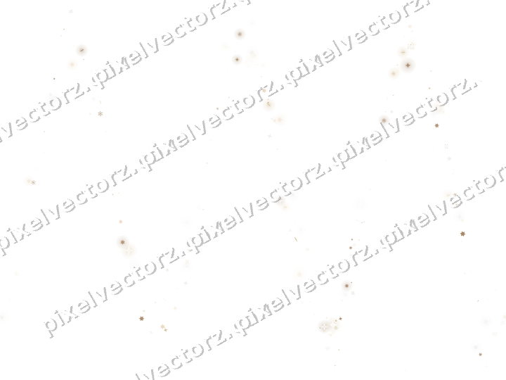 Nahtlose Glitzerwelle aus Sternen und Funken auf transparentem Grund
