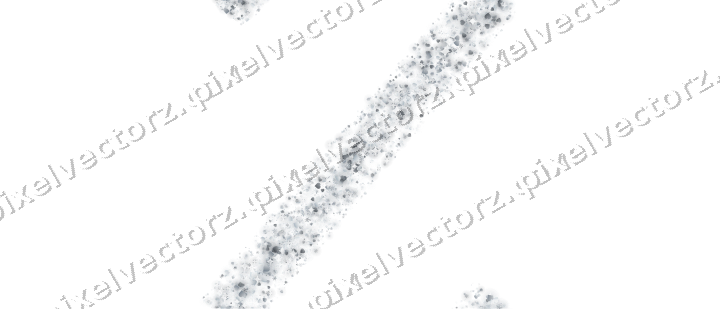 Nahtloser Glitzerbogen in Blassblau auf transparentem Grund