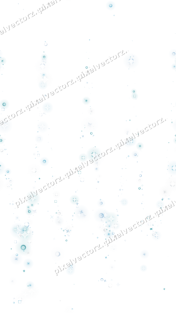 Nahtlose Glitzergirlande aus Funken und Ringen auf transparentem Grund