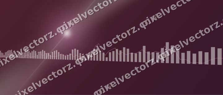 Leuchtender Neon Diagramm Hintergrund in Dunkelmagenta und Rosa