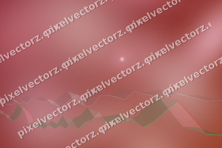 Leuchtender Neon Diagramm Hintergrund in Blassrosa und Blassrot