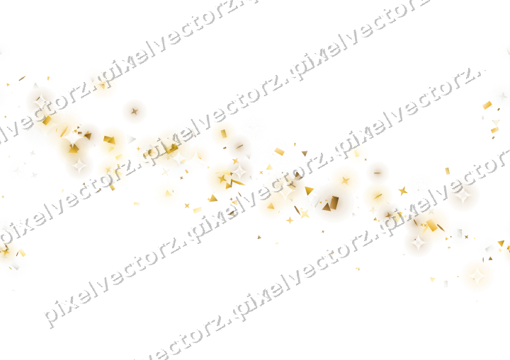 Nahtloses Glitzerband auf transparentem Grund