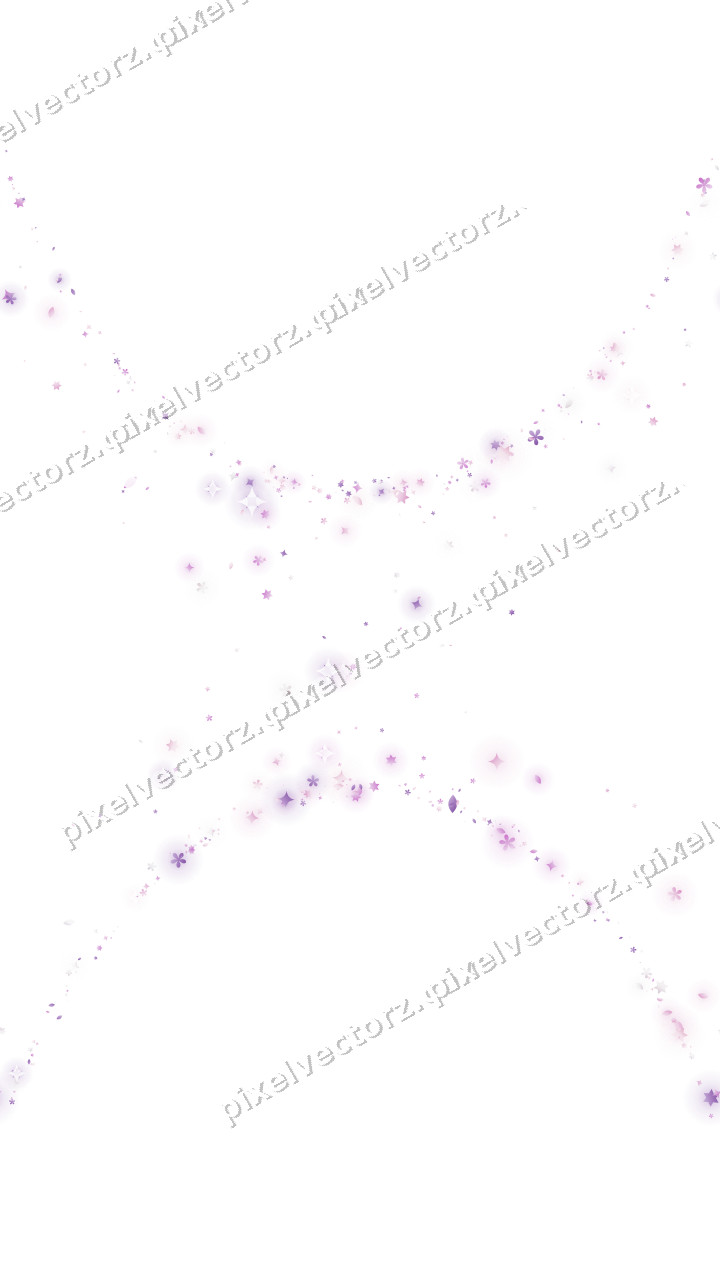 Nahtlose Glitzergirlande in Magenta auf transparentem Grund