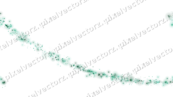 Nahtloser Glitzerbogen auf transparentem Grund