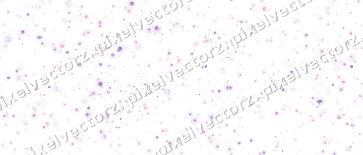 Nahtlose Glitzerstreuung in Magenta auf transparentem Grund
