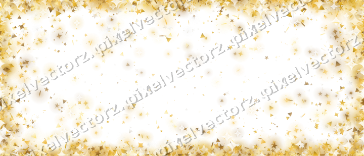 Nahtlose Glitzervignette auf transparentem Grund