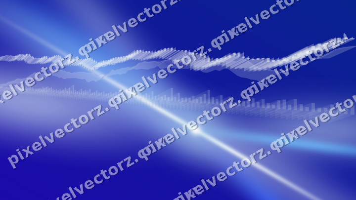 Leuchtender Neon Diagramm Hintergrund in Türkis und Blau