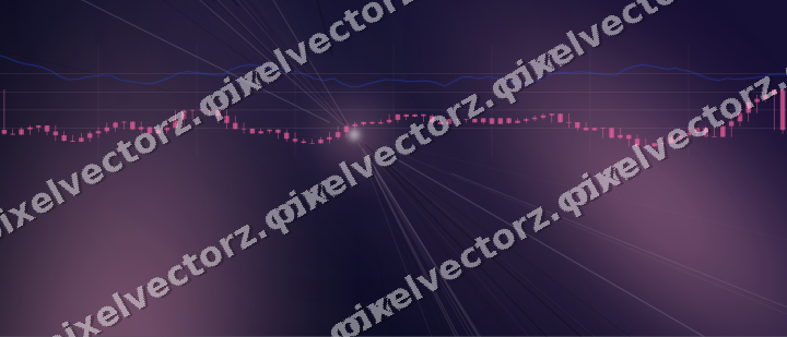 Leuchtender Neon Diagramm Hintergrund in Rosa und Blau
