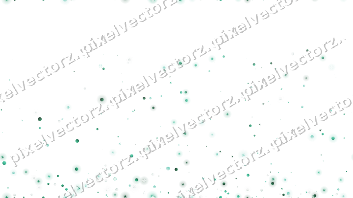 Nahtloser Glitzeraufstieg auf transparentem Grund