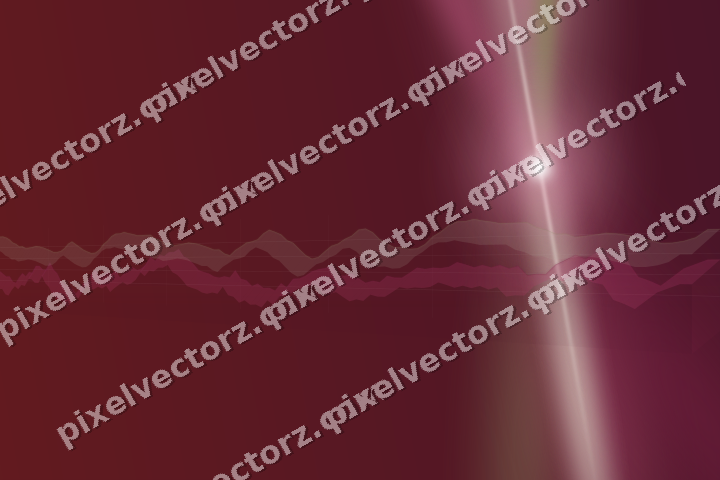 Leuchtender Neon Diagramm Hintergrund in Dunkelrosa und Gelb