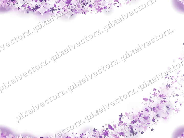 Nahtloser Sternenschweif in Violett auf transparentem Grund