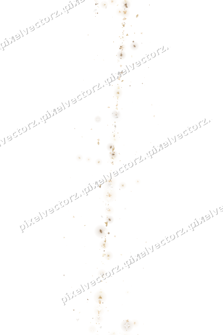 Nahtloses Glitzerband aus Funken und Tropfen auf transparentem Grund