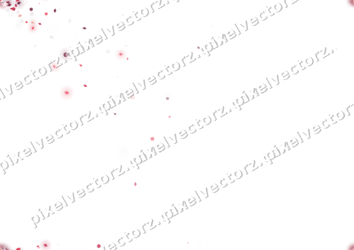 Nahtloser Glitzerfächer aus Punkten und Rauten auf transparentem Grund