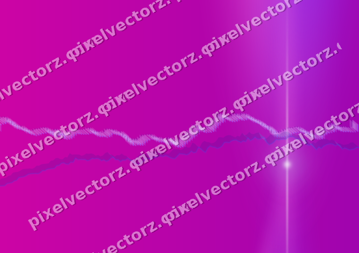 Leuchtender Neon Diagramm Hintergrund in Violett und Blau