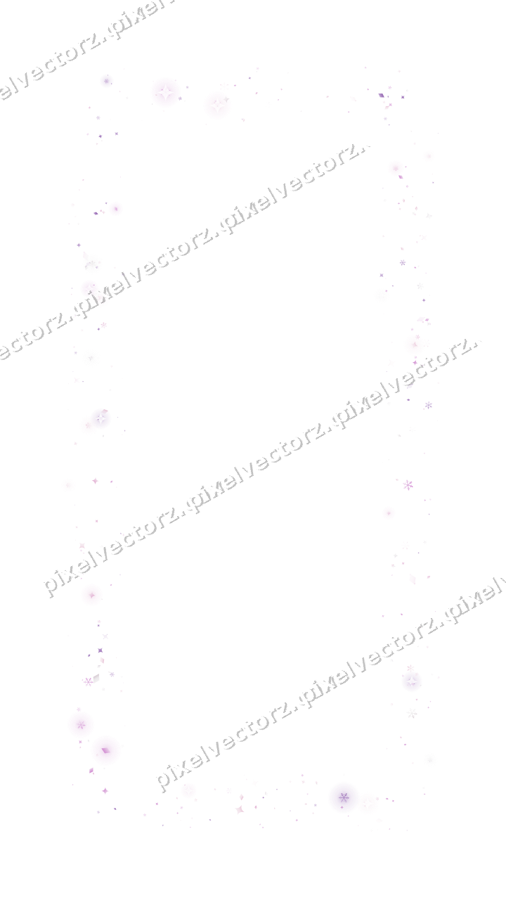 Nahtloser Glitzerrahmen in Magenta und Violett auf transparentem Grund