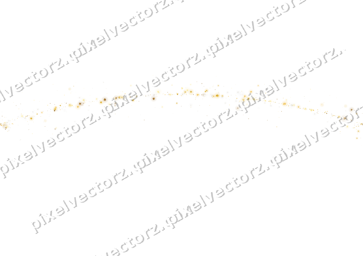 Nahtloser Glitzerbogen auf transparentem Grund