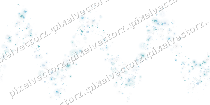 Nahtlose Glitzerwelle aus Herzen und Blüten auf transparentem Grund