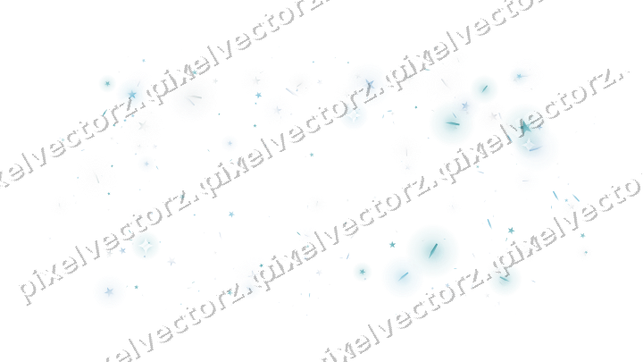 Nahtloser Glitzerrahmen in Türkis auf transparentem Grund