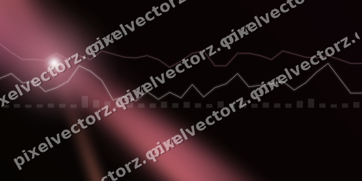 Leuchtender Neon Diagramm Hintergrund in Rosa und Rot